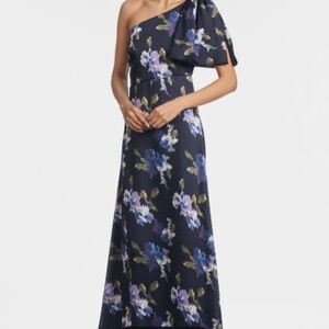 NWT Sachin + Babi Chelsea Gown, 16, midnight corsage